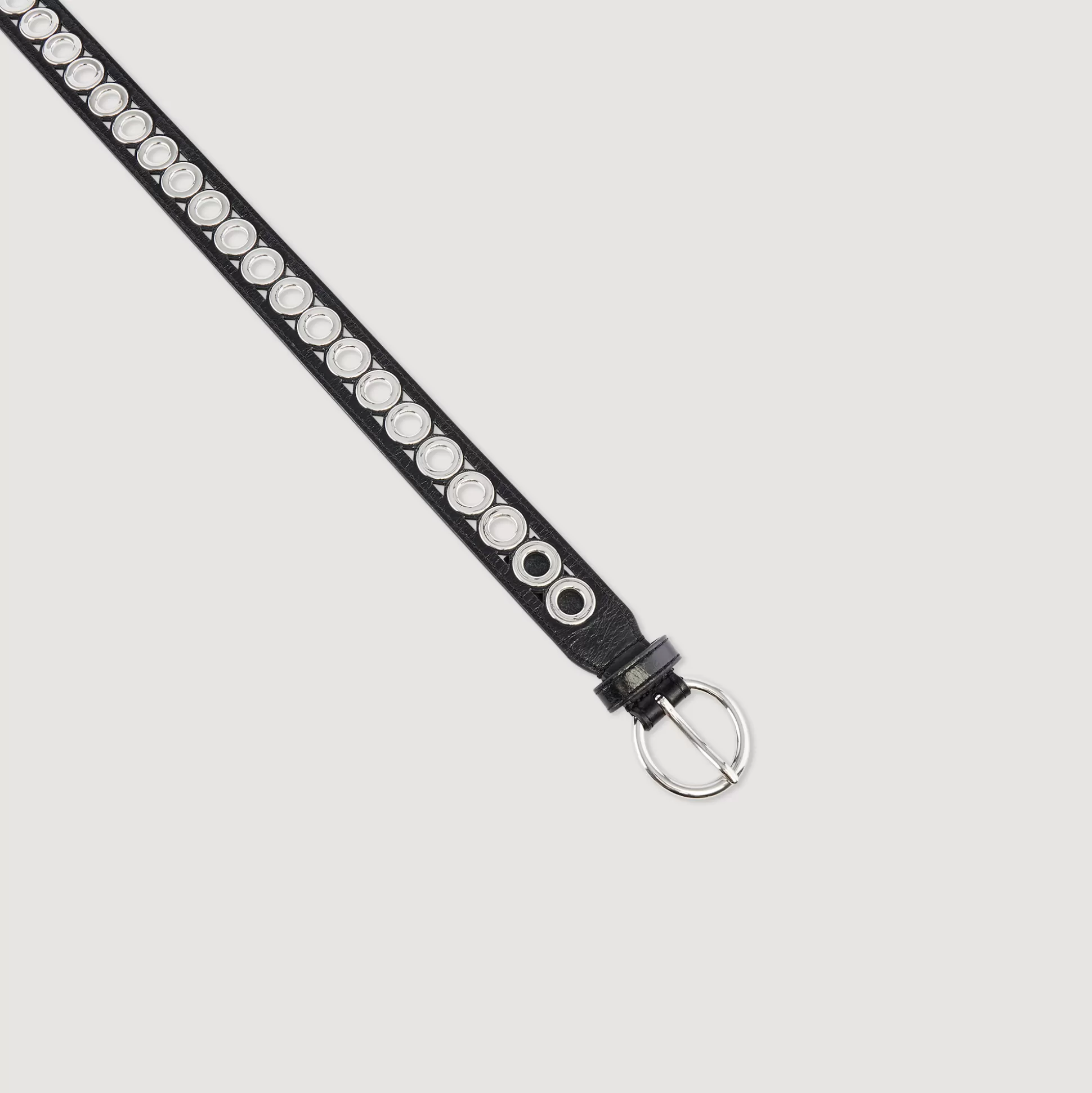 Sandro Paris Belt With Round Buckle And Eyelets> Belts