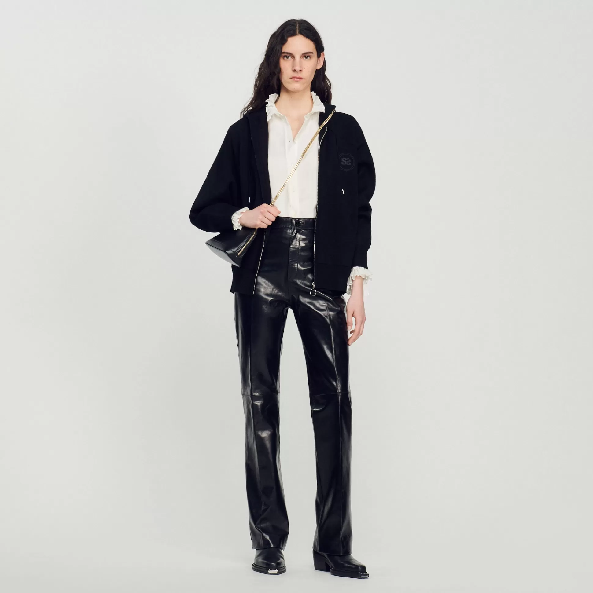 Sandro Paris Leather Pants> Pants & Shorts