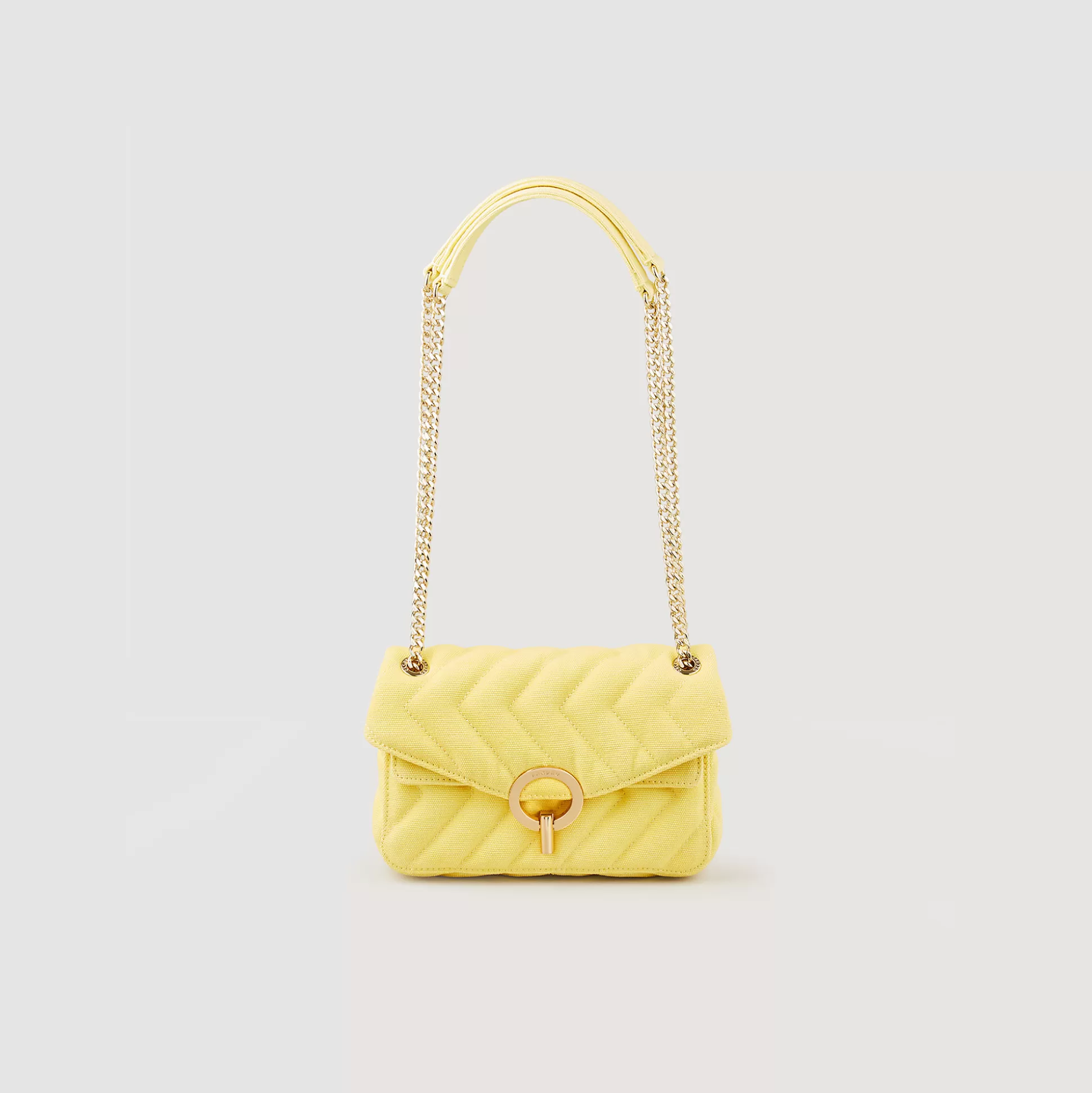 Sandro Paris Quilted Nylon Yza Bag> Crossbody Bags