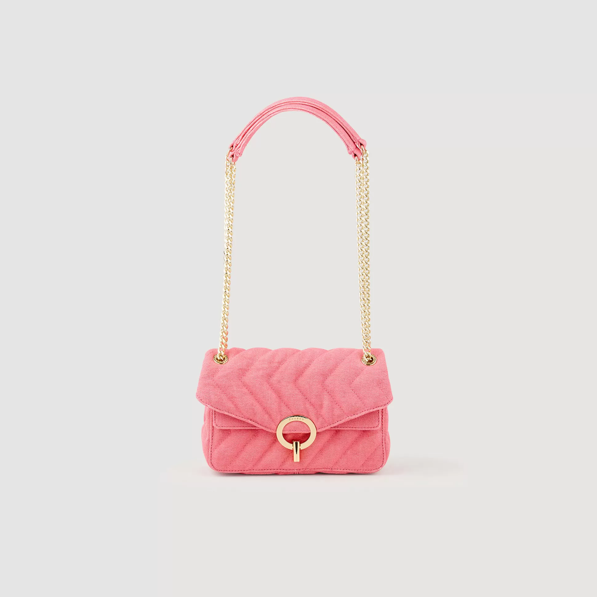 Sandro Paris Quilted Nylon Yza Bag> Crossbody Bags