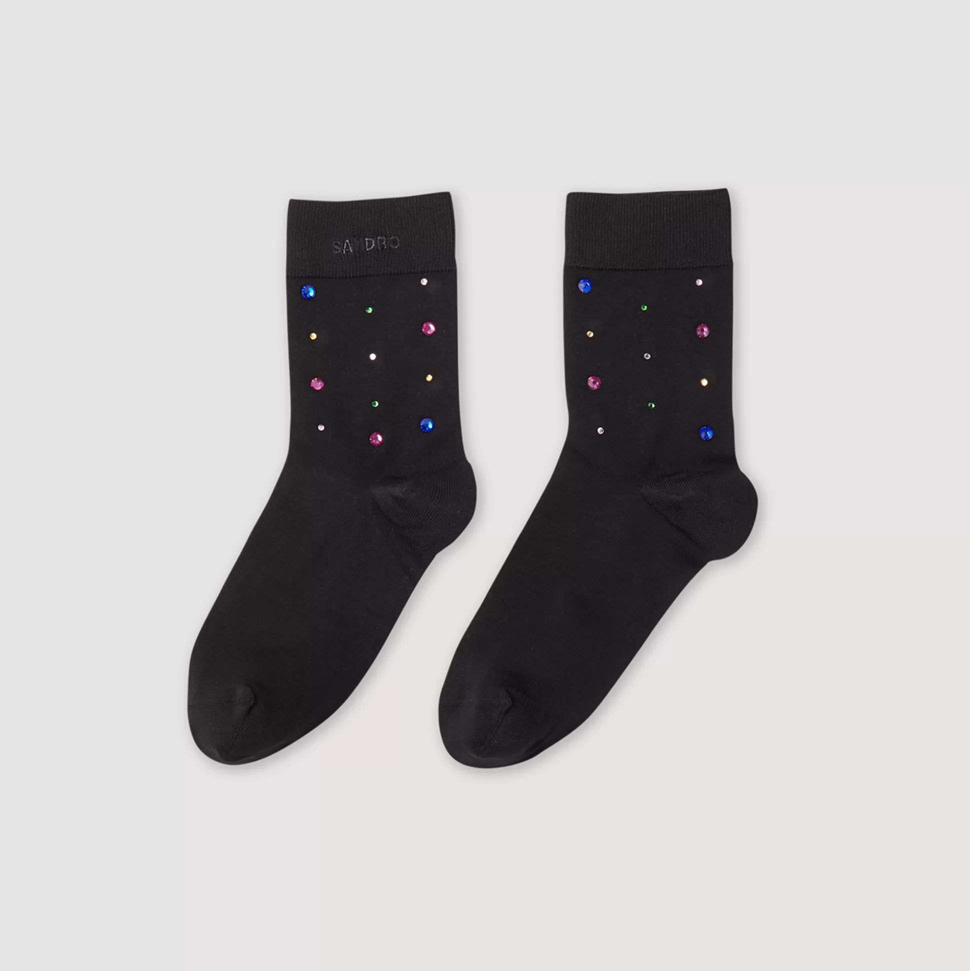 Sandro Paris Rhinestone Socks> Socks