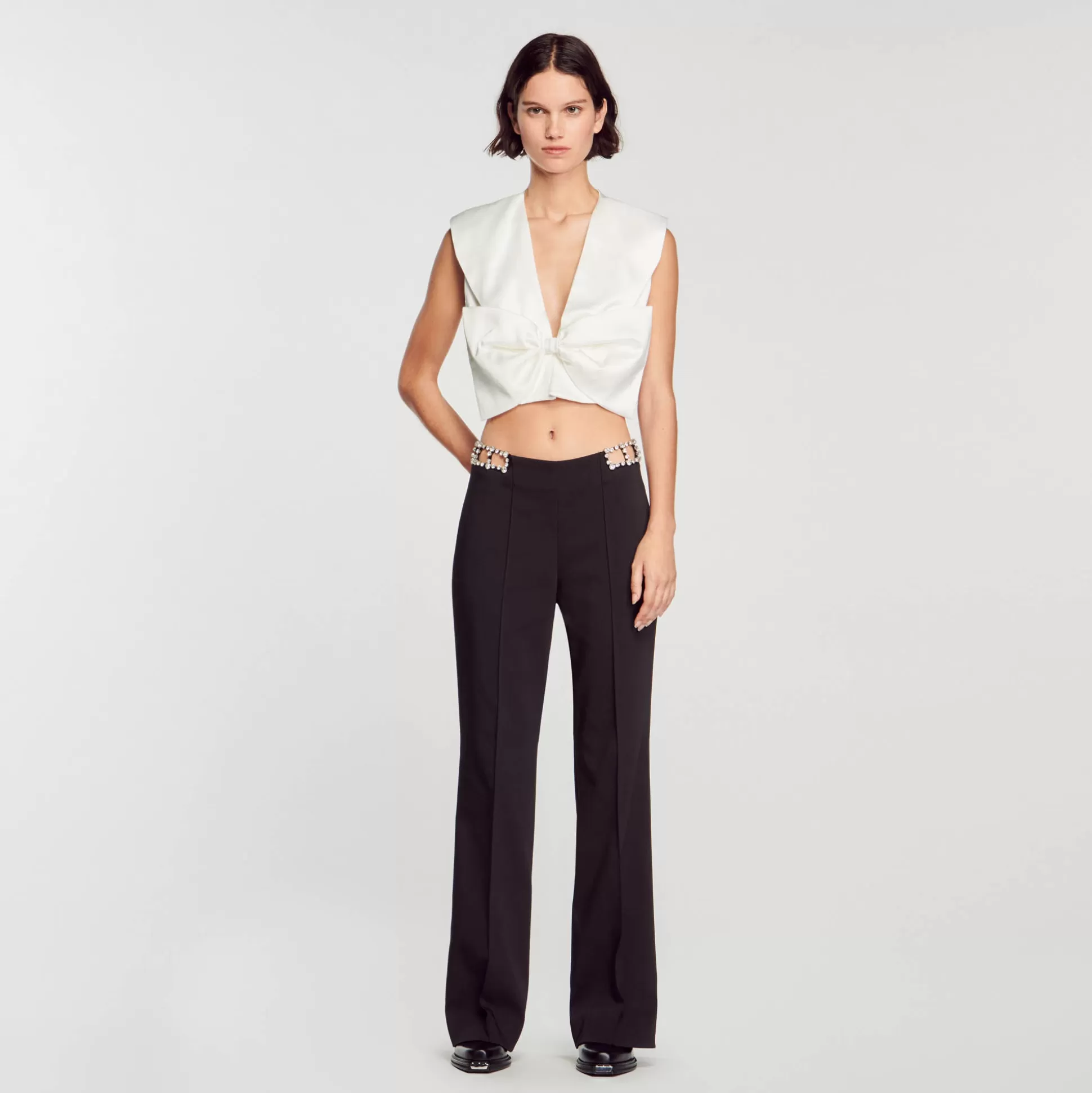 Sandro Paris Rhinestone Trousers> Pants & Shorts