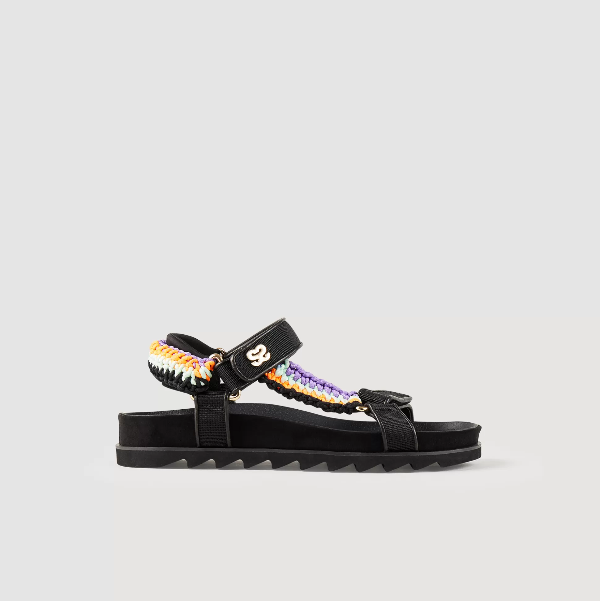 Sandro Paris Sandals With Colorful Braiding> Sandals