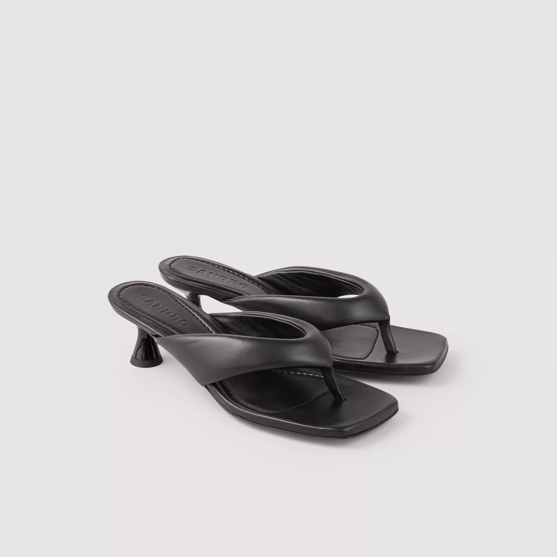 Sandro Paris Toe-Post Mules> Sandals